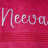 Personalized Bath Towel For Women - Pink